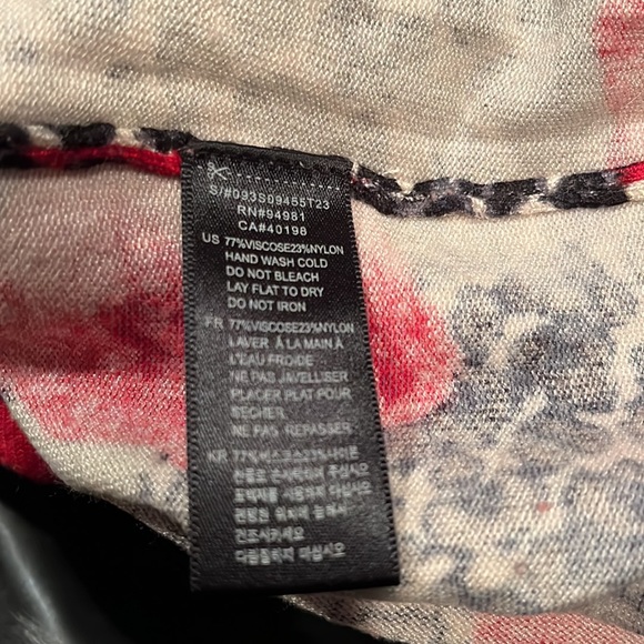 NWOT Leopard & Roses Short Sleeve Dress - Picture 6 of 6